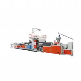 plastic sheet extrusion line